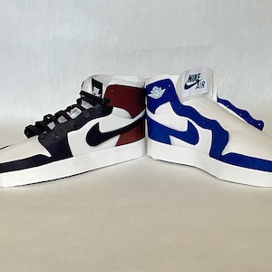 Paper Air Jordan Ones - Paper Decoration, Room Decoration, Wall Decoration, Shoe Decoration, Basketball Decoration