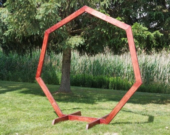 Heptagon Arch Etsy