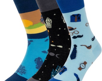 BUY 2 GET 1 FREE!! Funny Socks for Women Men Teenager , Cool Socks, Free From Harmful Chemicals, Perfect Gift 3-Pack