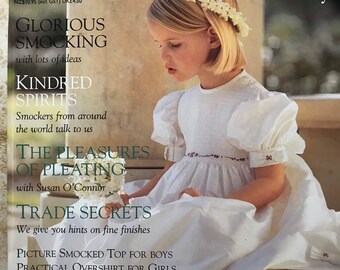 Australian Smocking and Embroidery magazine Issue 56 - out of print