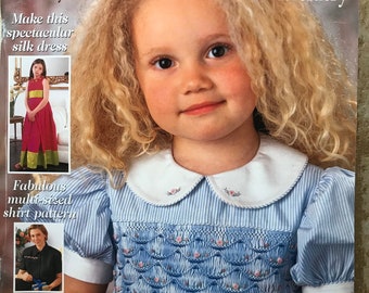Australian Smocking and Embroidery magazine Issue 49 - out of print