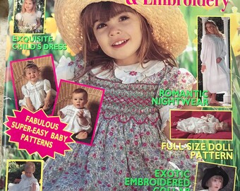 Australian Smocking and Embroidery magazine Issue 26 - out of print