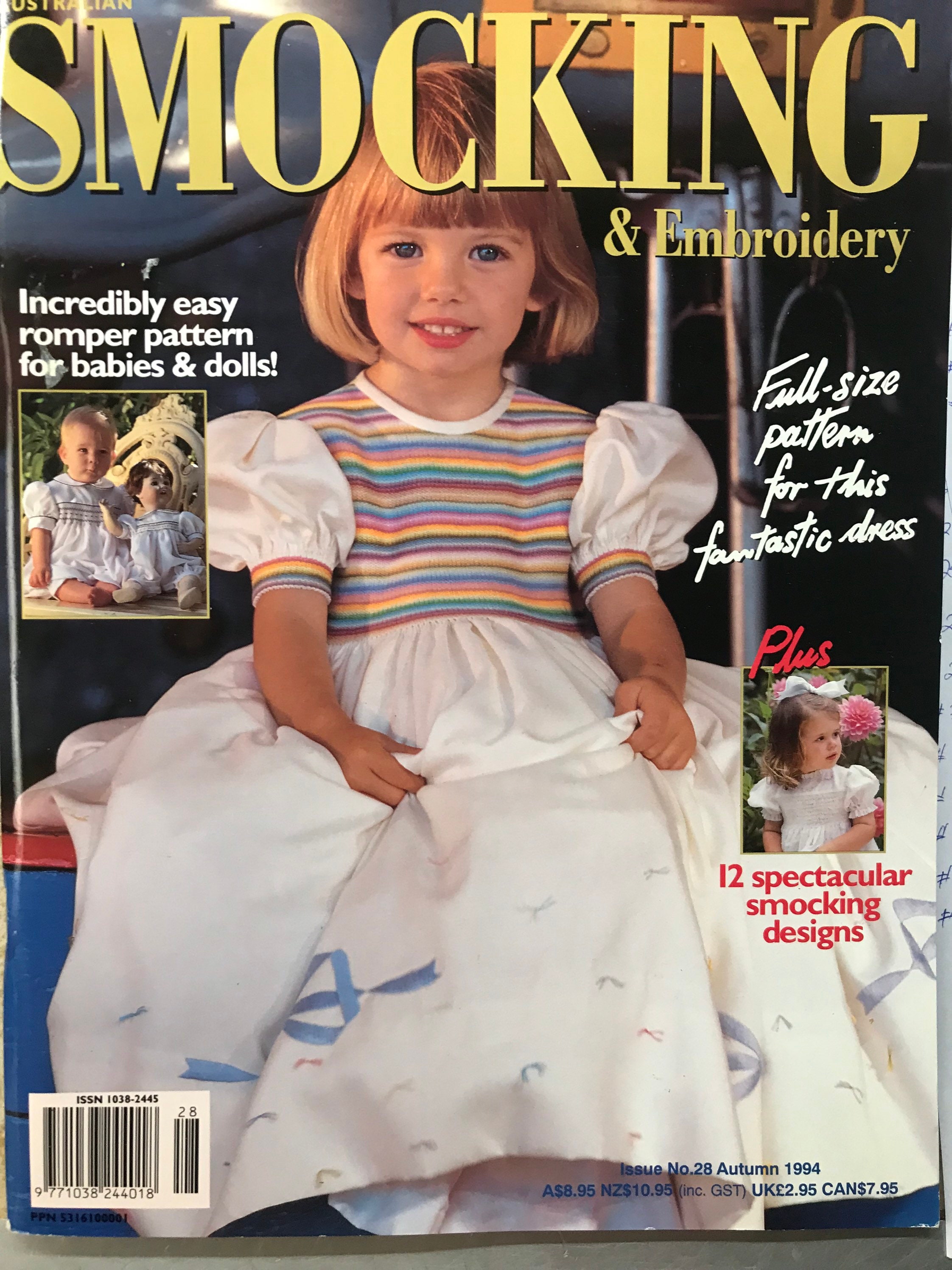 australian　SMOCKING & Embroidery issue28 Australian Smocking and Embroidery Magazine - Issue 28 - Out of