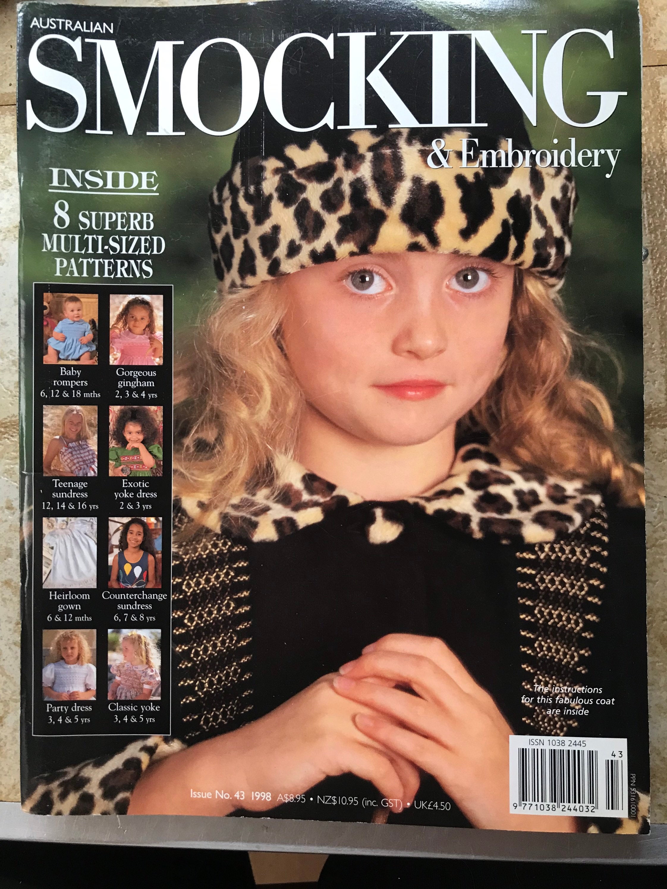 australian smocking ＆embroidery issue22 Australian Smocking and Embroidery Magazine Issue 43 - Out of