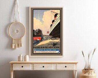 Illustration de carte postale new jersey design plat | Vecteur Gratuite