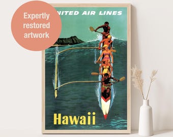 ⭐︎UNITED AIRLINES HAWAII ⭐︎ユナイテッド航空⭐︎看板⭐︎ハワイ