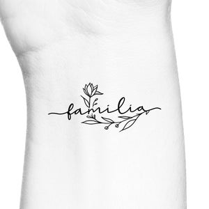 Word Temporary Tattoos  Tatteco