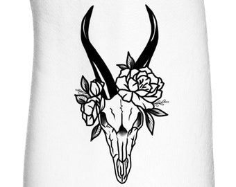 Learn 99 about deer skull tattoo best  indaotaonec