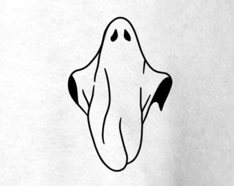 simple ghost tattoo