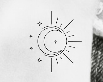 Sun Tattoo Tshirt Etsy Sun Tattoo Tshirt Etsy