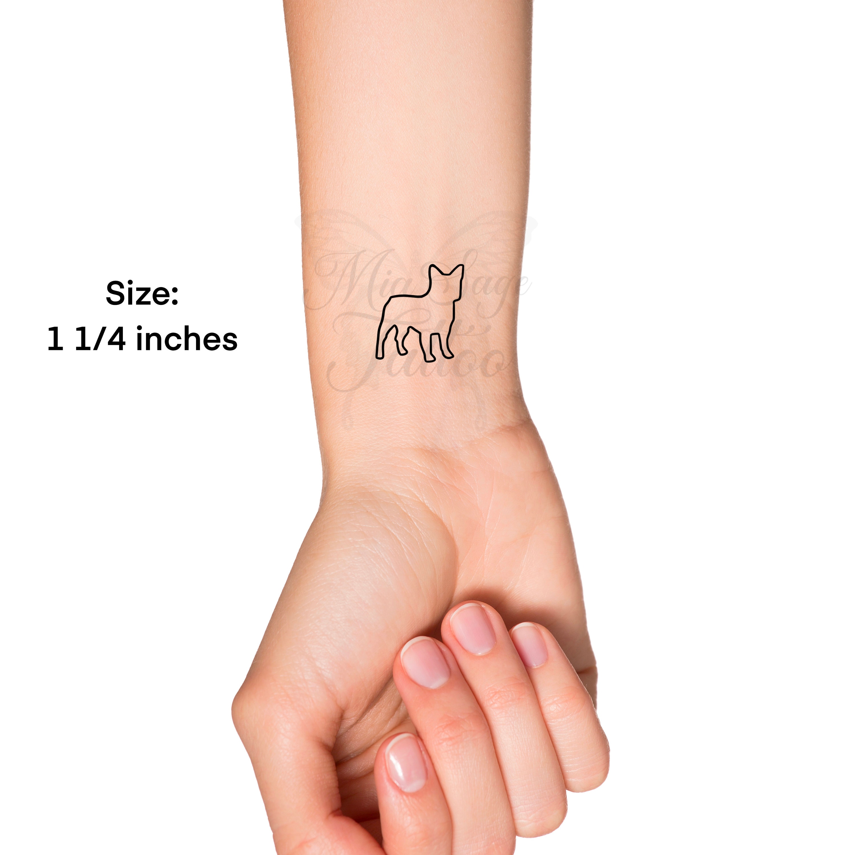 51 Delightful French Bulldog Tattoo Designs  Psycho Tats
