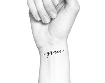 Buy Grace Cross Temporary Tattoo  Religious Tattoo  Cross Tattoo Online  in India  Etsy