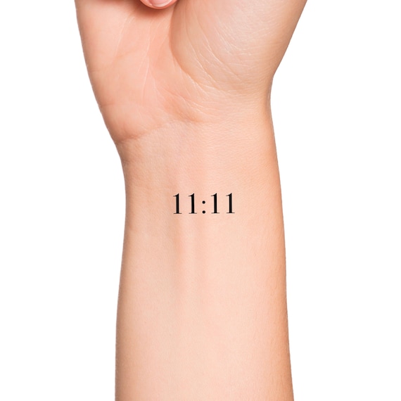 11 number custom Old English font tattoo  Miguel Angel Cust  Flickr