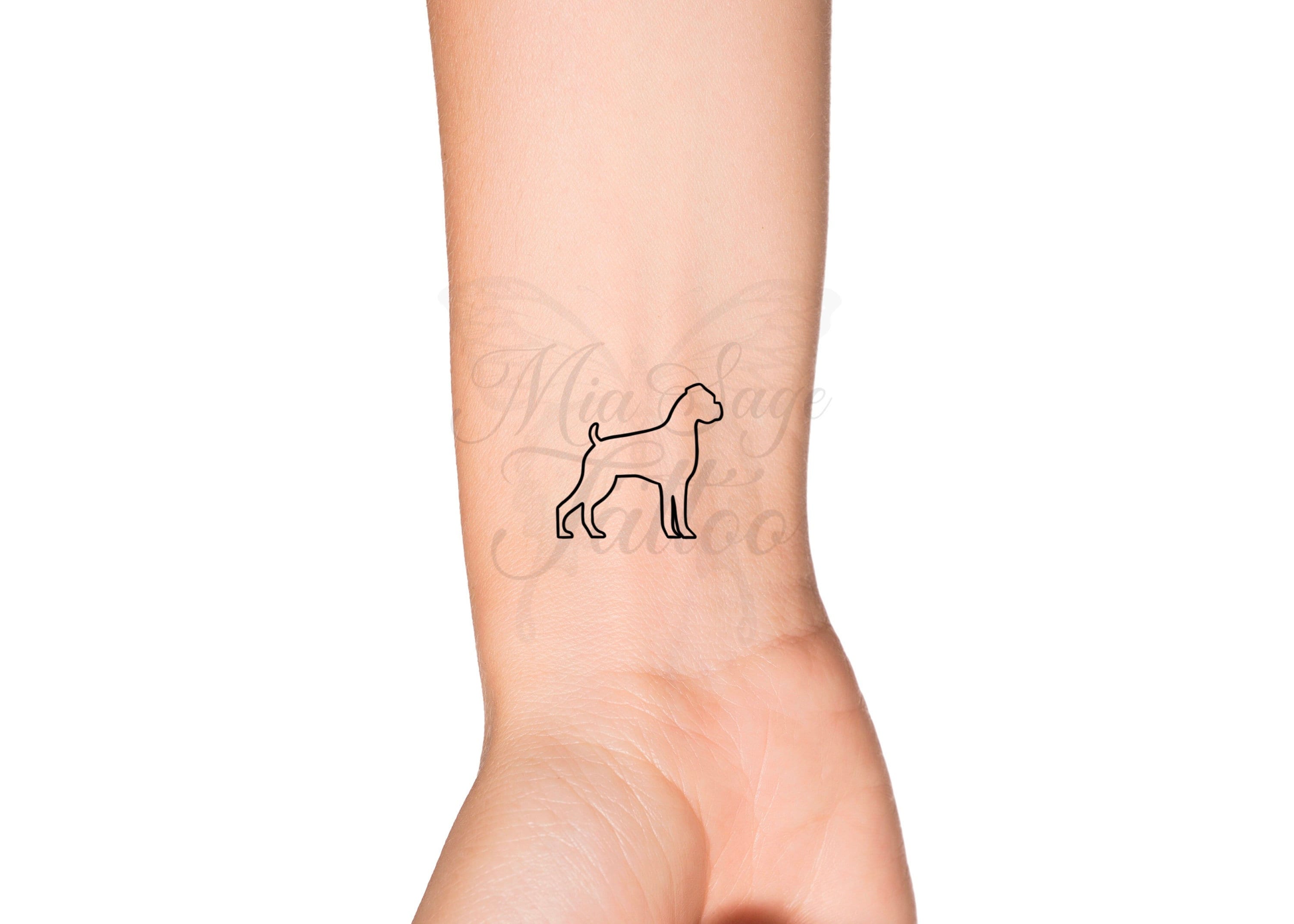 Puppy tattoo by himeLILt on DeviantArt