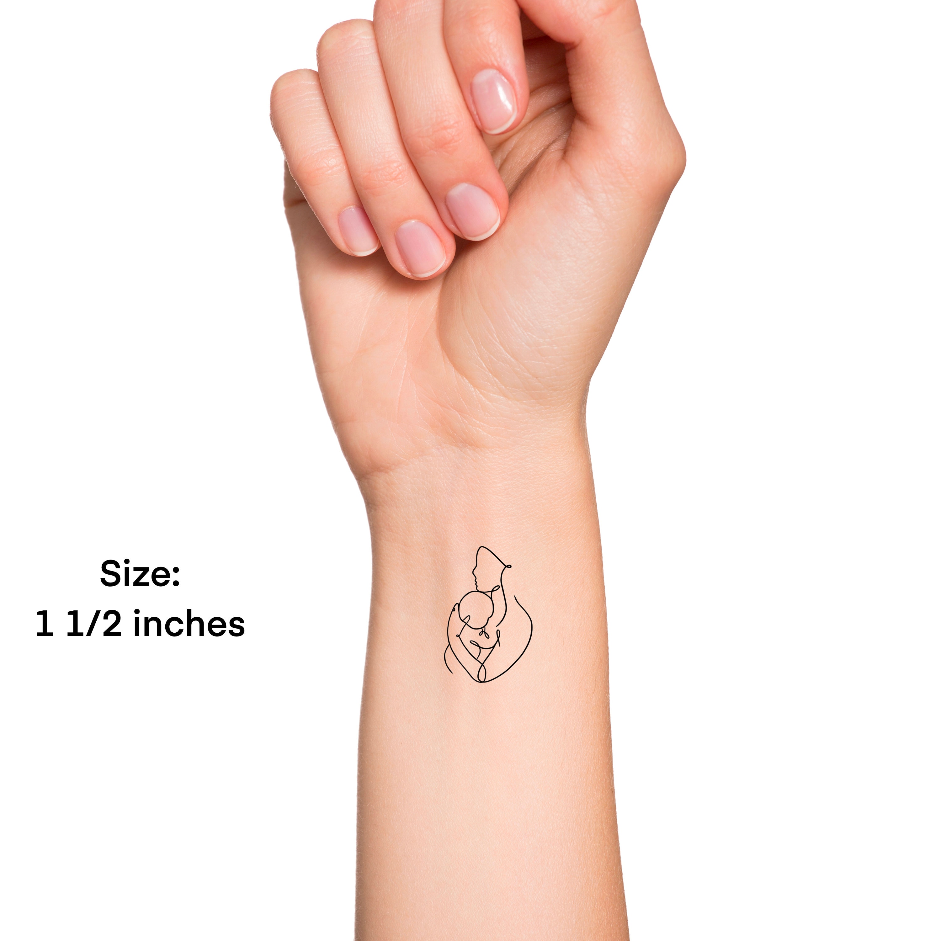 Small Tattoos That Bond Mom and Daughter