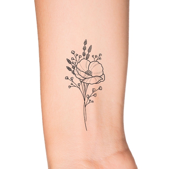 Wildflower Tattoo Ideas | POPSUGAR Beauty