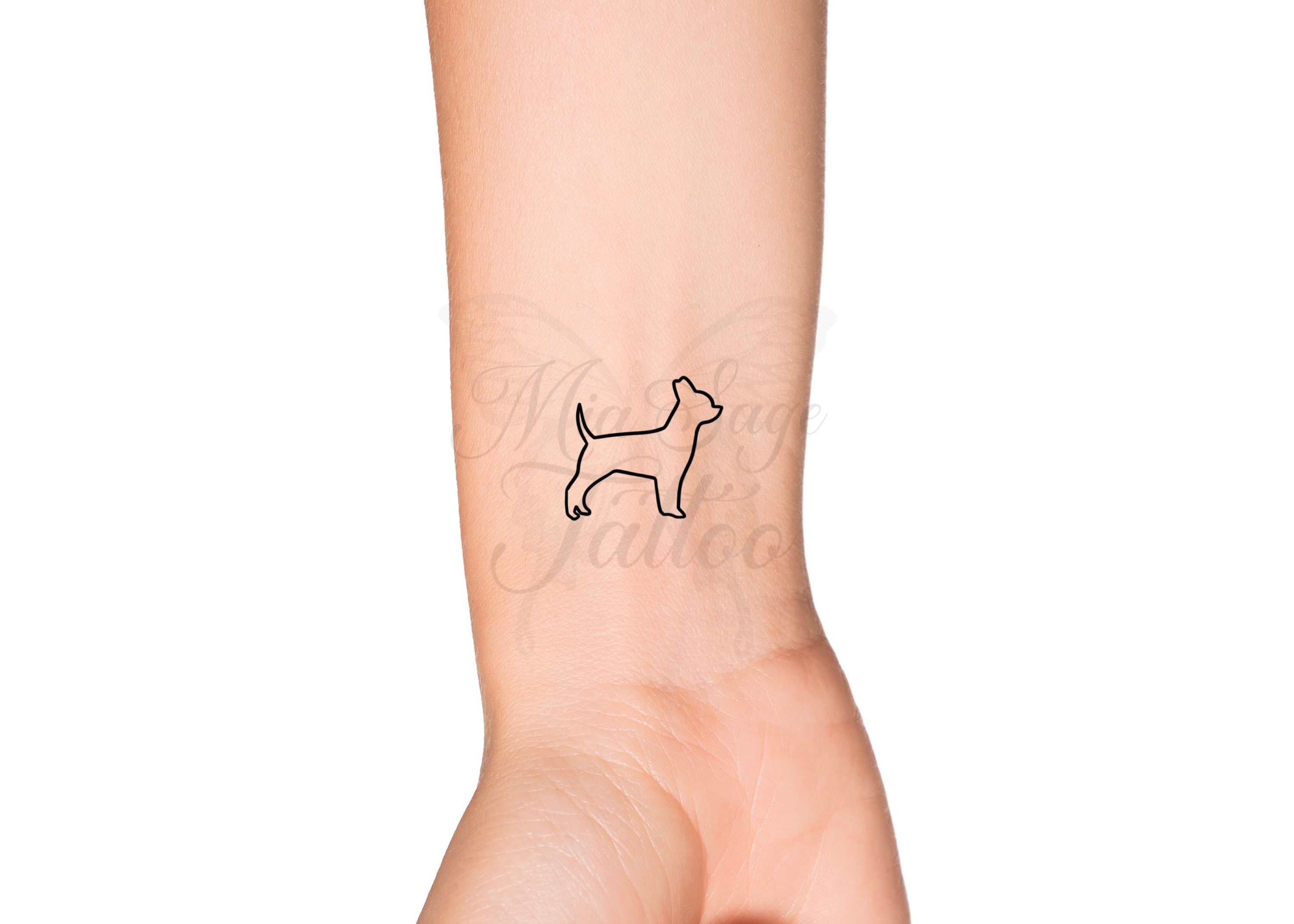 chihuahua in Tattoos  Search in 13M Tattoos Now  Tattoodo