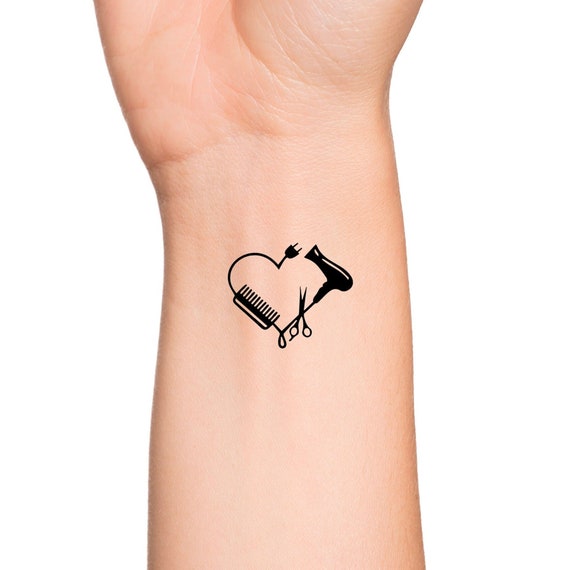 Cosmetologist Love Hair Stylist Heart Temporary Tattoo / Hair - Etsy Ireland Cosmetologist Love Hair Stylist Heart Temporary Tattoo / Hair - Etsy Ireland