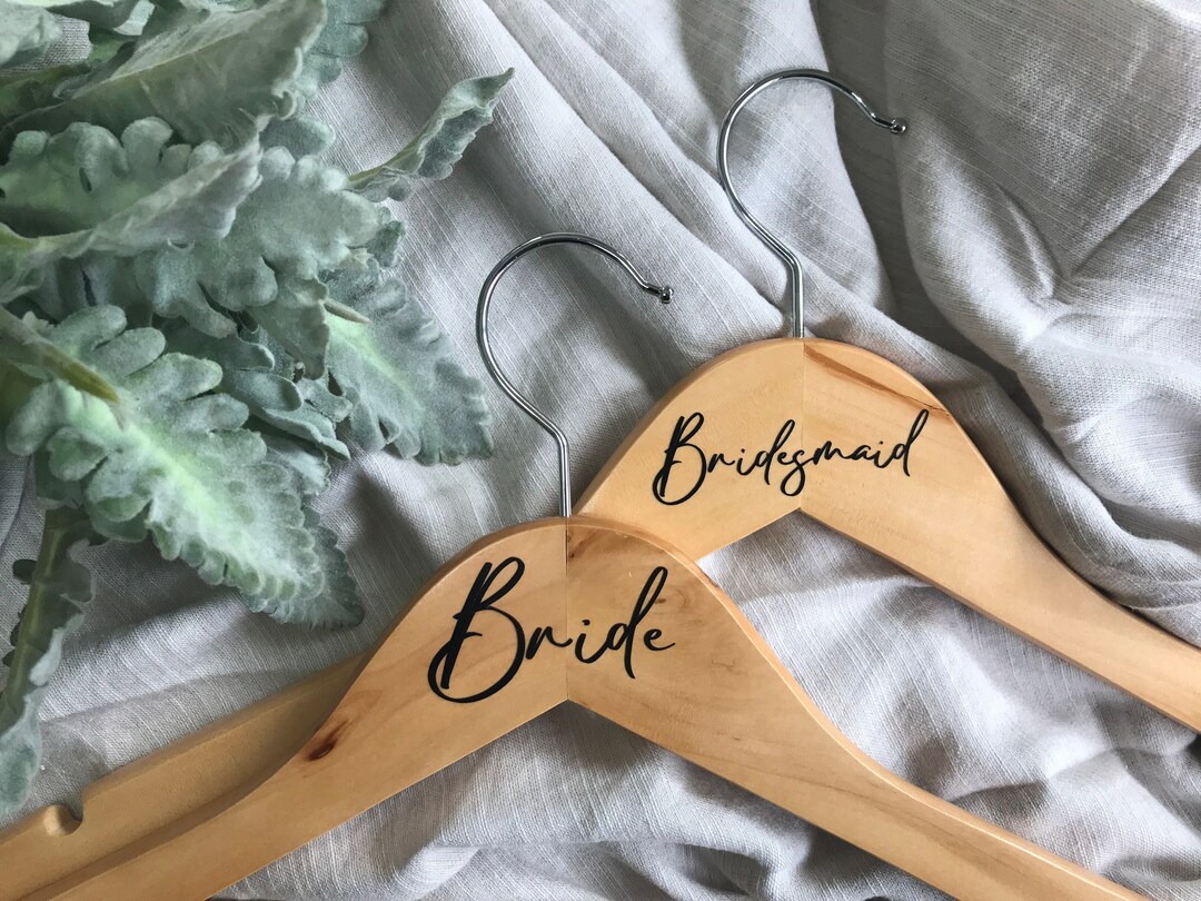 Wedding Dress Coat Hanger Custom Coat Hanger Wedding Bridesmaid Bridal Party Coat Hanger Wedding