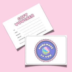 ギフト券 - Laraine Mae 印刷可能な PDF