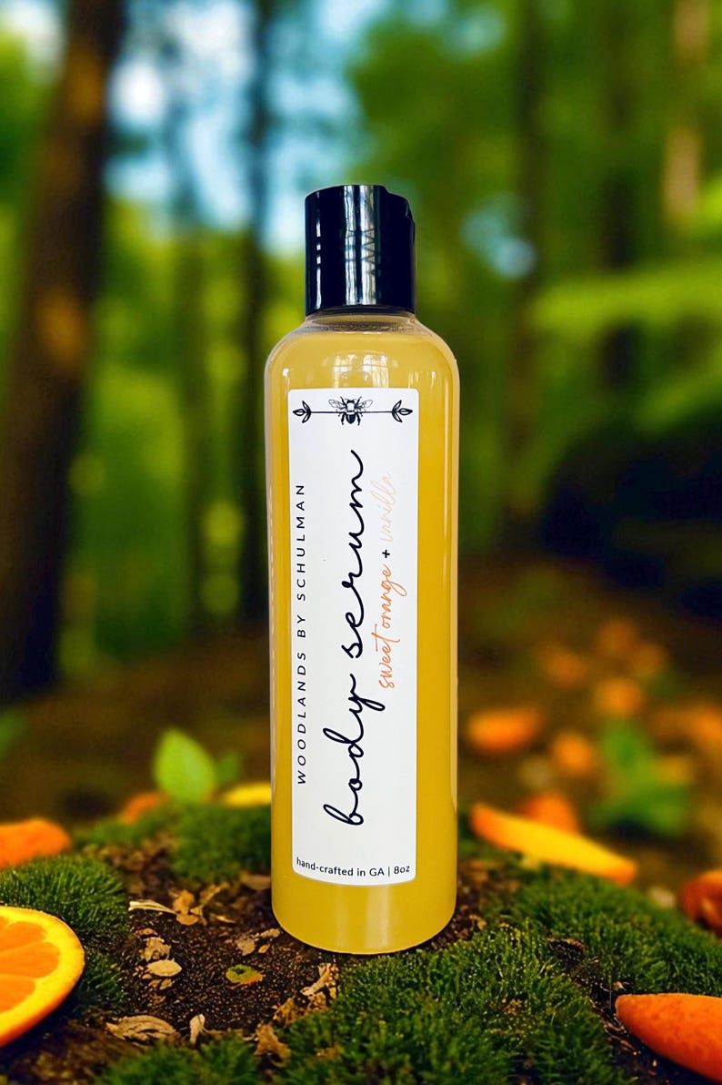 Organic Shea Butter Body Serum: Apricot, Sunflower & Rice Bran Oils image 1