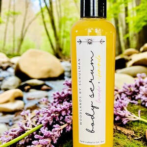 Organic Shea Butter Body Serum: Apricot, Sunflower & Rice Bran Oils image 2