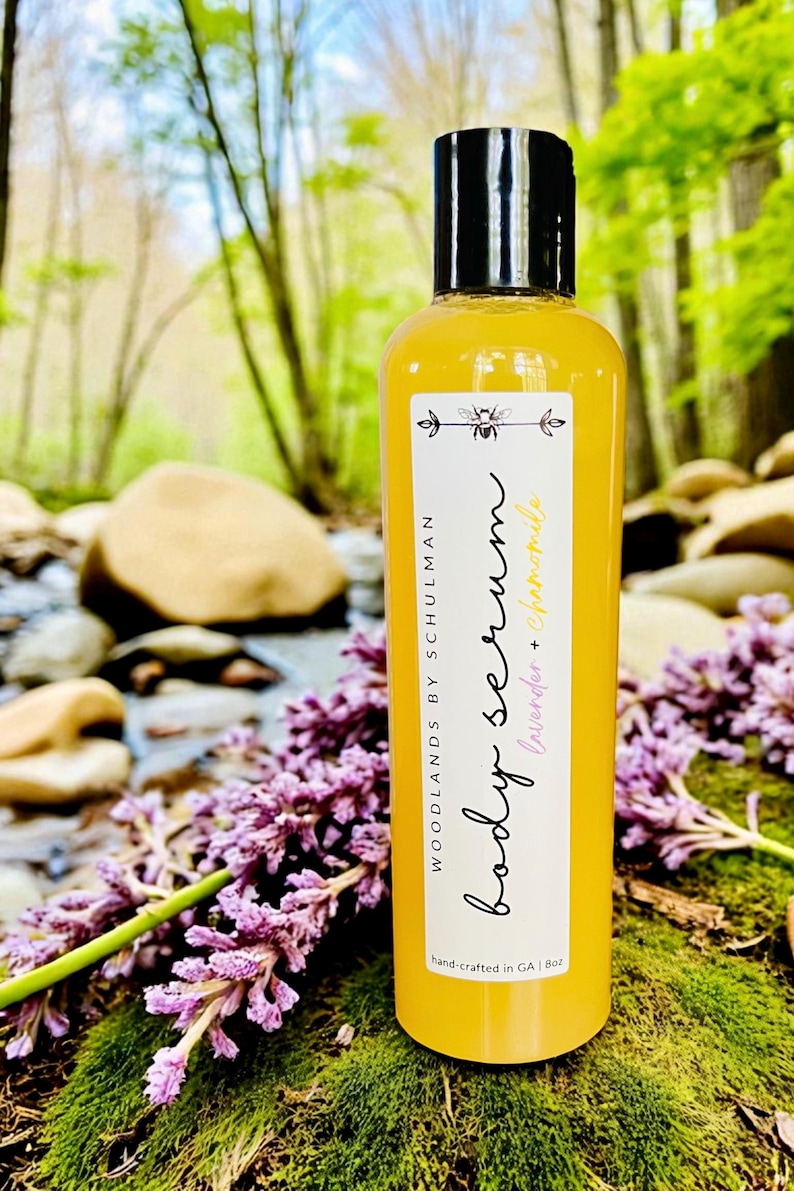 Organic Shea Butter Body Serum: Apricot, Sunflower & Rice Bran Oils image 2