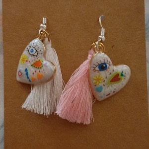 Heart earrings