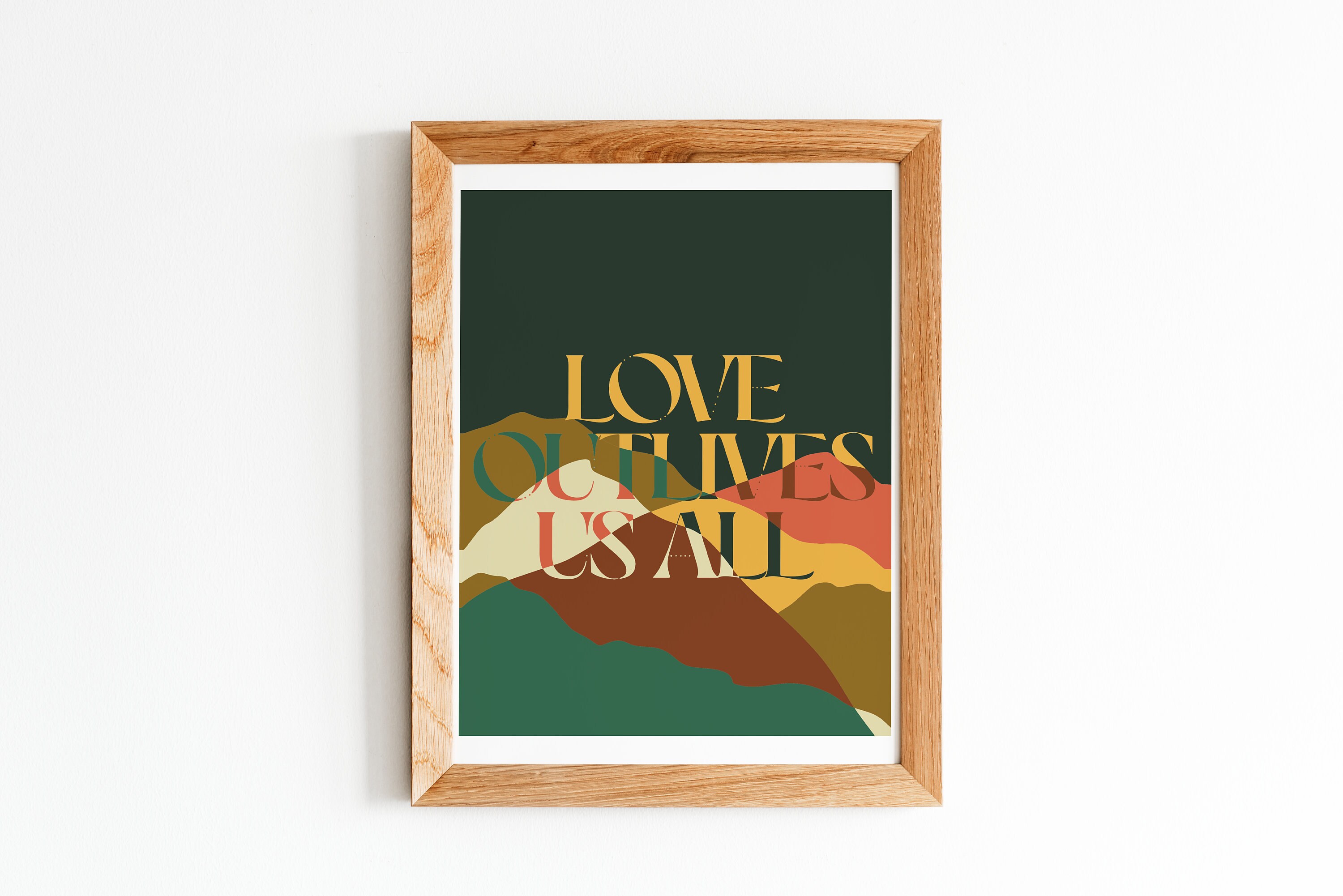 Mountain Quote Downloadable Art Print - Etsy