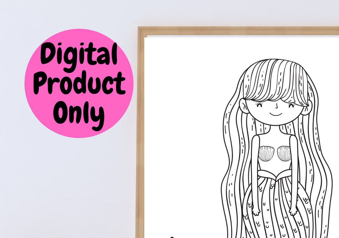 Malvorlage Meerjungfrau Malvorlage Malblätter Etsy Malvorlage Meerjungfrau Malvorlage Malblätter Etsy