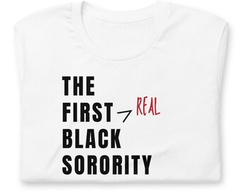 the first black sorority shirt