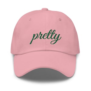 Pretty in Pink and Green Hat