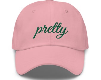 Pretty in Pink and Green Hat