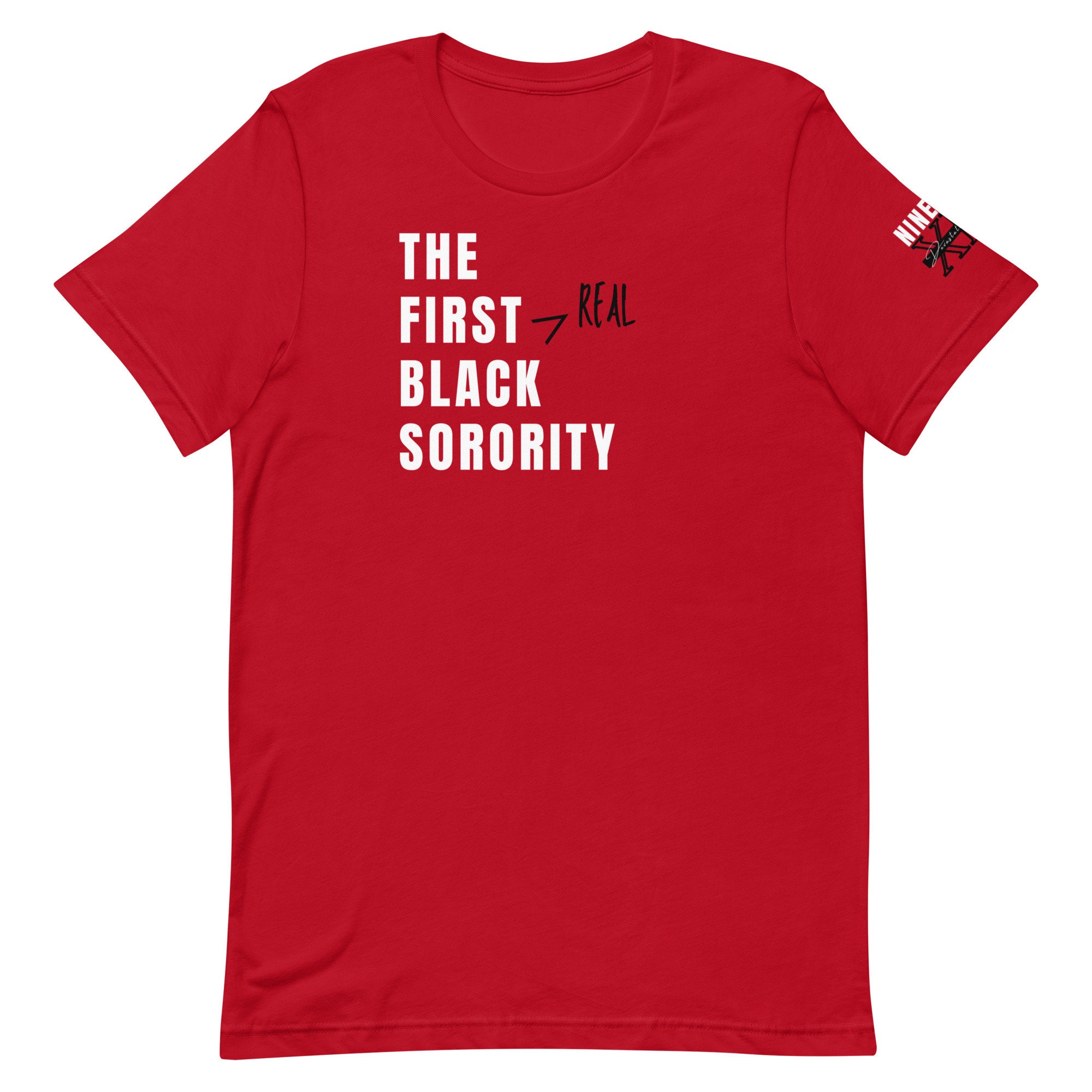 The first black sorority shirt Clearance