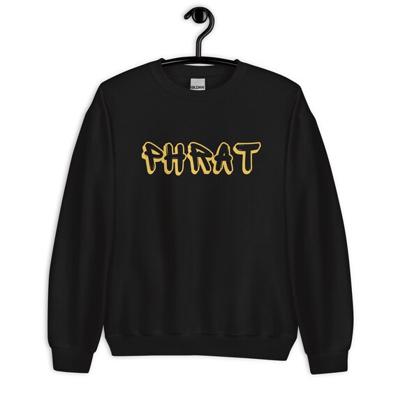 Phrat Sweatshirt Black Fraternity 