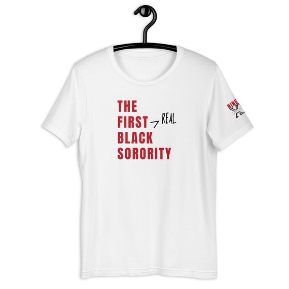 The first black sorority shirt Clearance