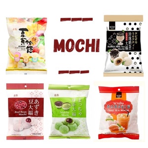 Mochi Assorted Flavor Mix,Taiwanese Mochi.pack of 120g