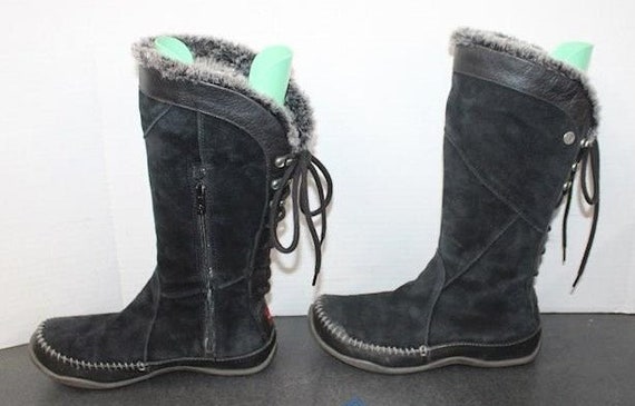 Janey Primaloft Fur \u0026 Suede Leather - Etsy