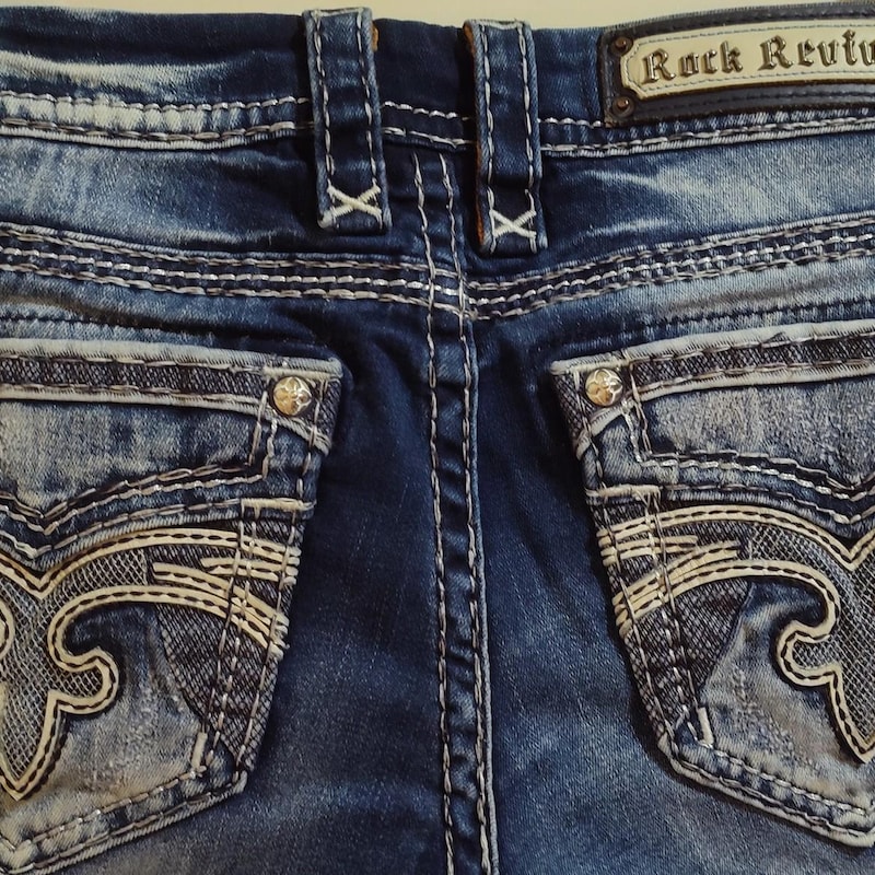 Embroidered Bootcut - Etsy