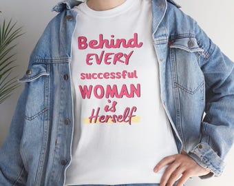 Empowerment Tee, Boss Lady T-Shirt, Feminist Shirt, Inspirational Women's Top, Career Woman Clothing