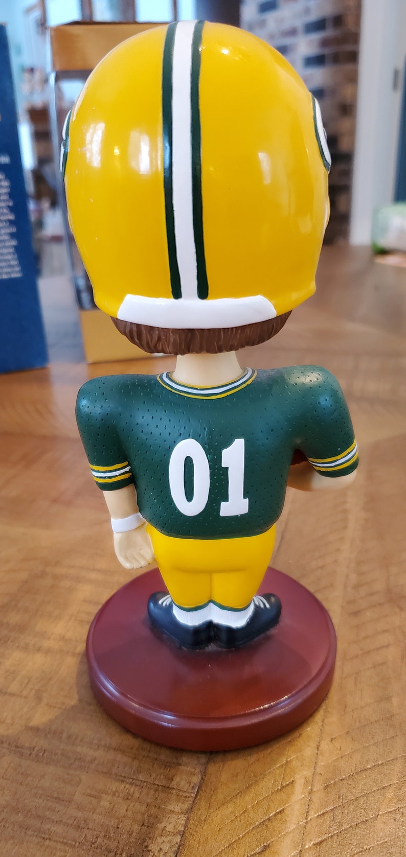 GREEN BAY PACKERS 2001 Bobblehead Doll Memory Company Etsy