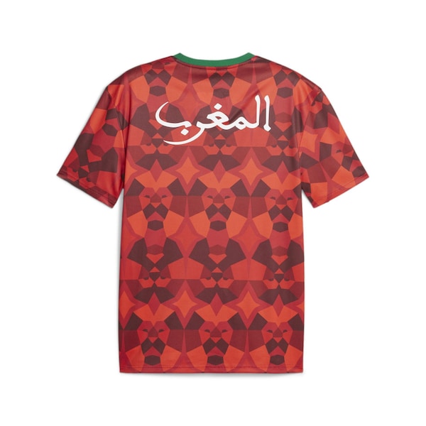 Marokkanische Fußball-T-Shirt Marokko Fußball-Mannschafts-Fußball-Marokko-Fan MAILLOT OFFICIEL MAROC Cup Afrika T-Shirt Express Versand