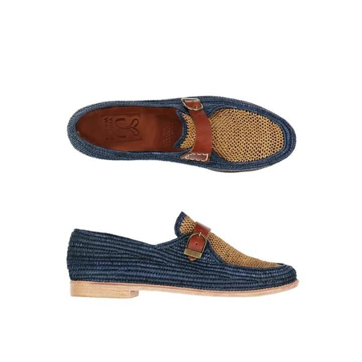 Raphia Chasseure Homme Raffia Shoes - Etsy