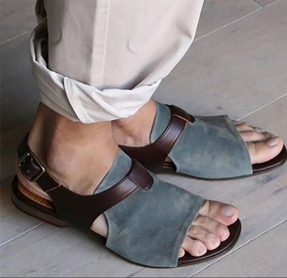 sandales en cuir faites main pour Hommes Tongs Claquettes Shoes Mens Shoes Sandals Sport Sandals 