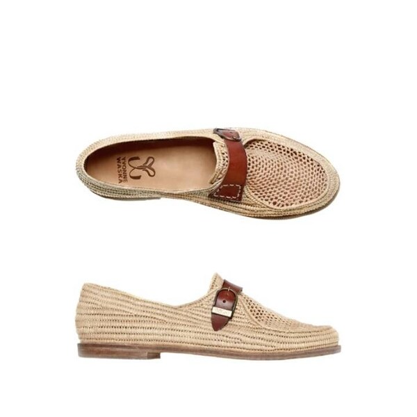 Raphia chasseure homme raffia shoes