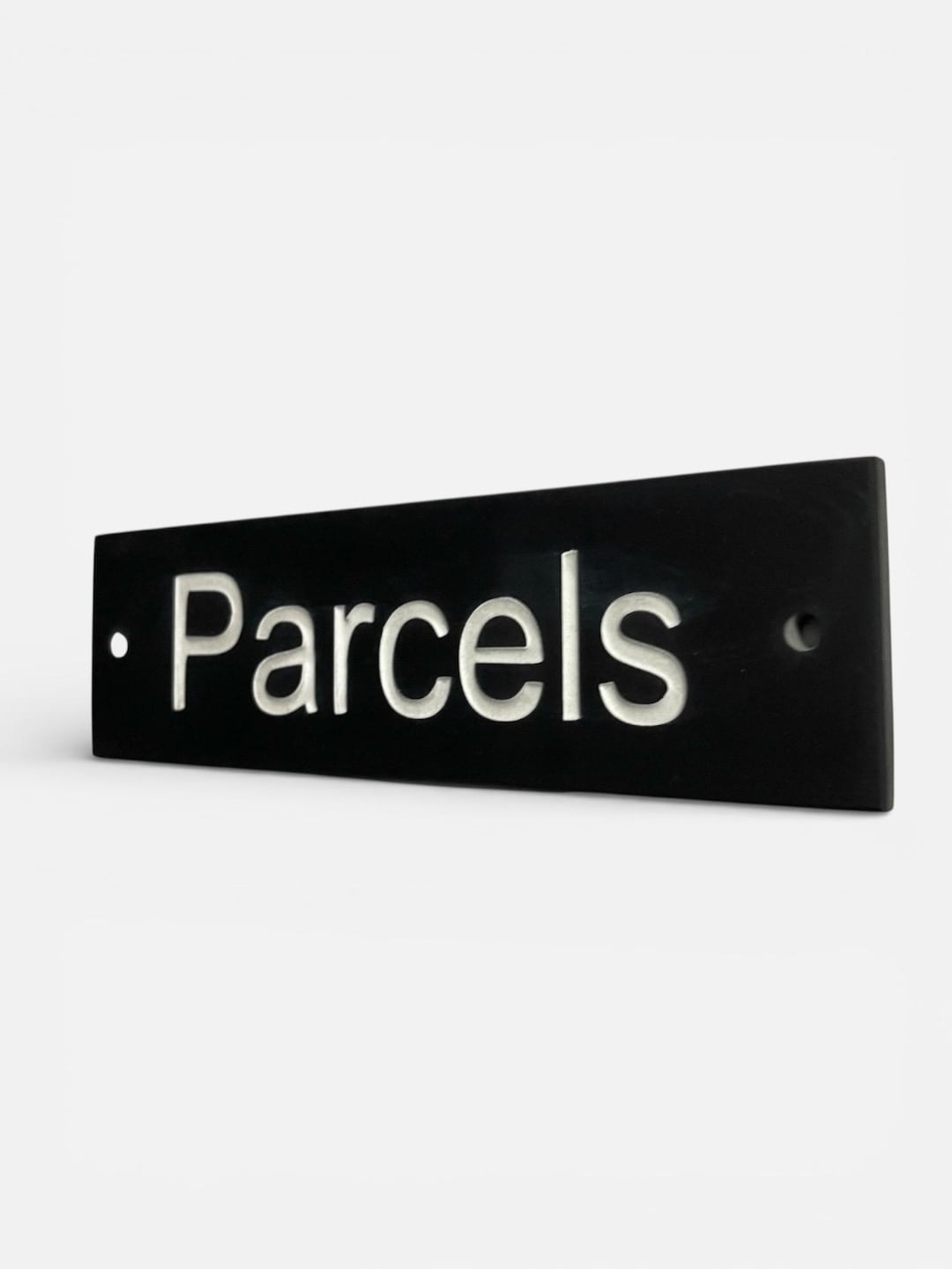PARCELS Signs, Natural Slate House Sign to Fit on Parcel or Mail Box ...