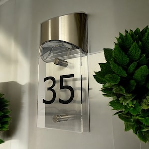 LED solar House Sign light up Signs