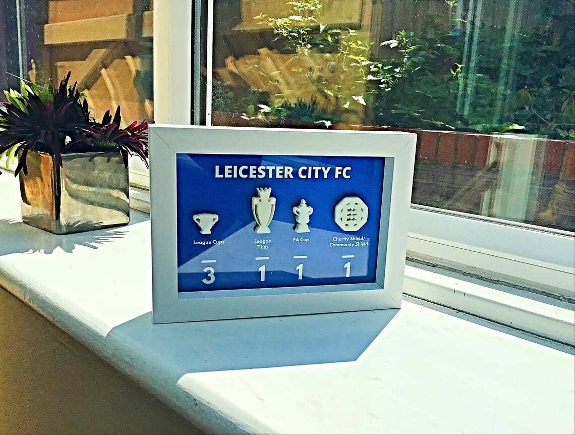 Leicester City Fc hand made gift Etsy