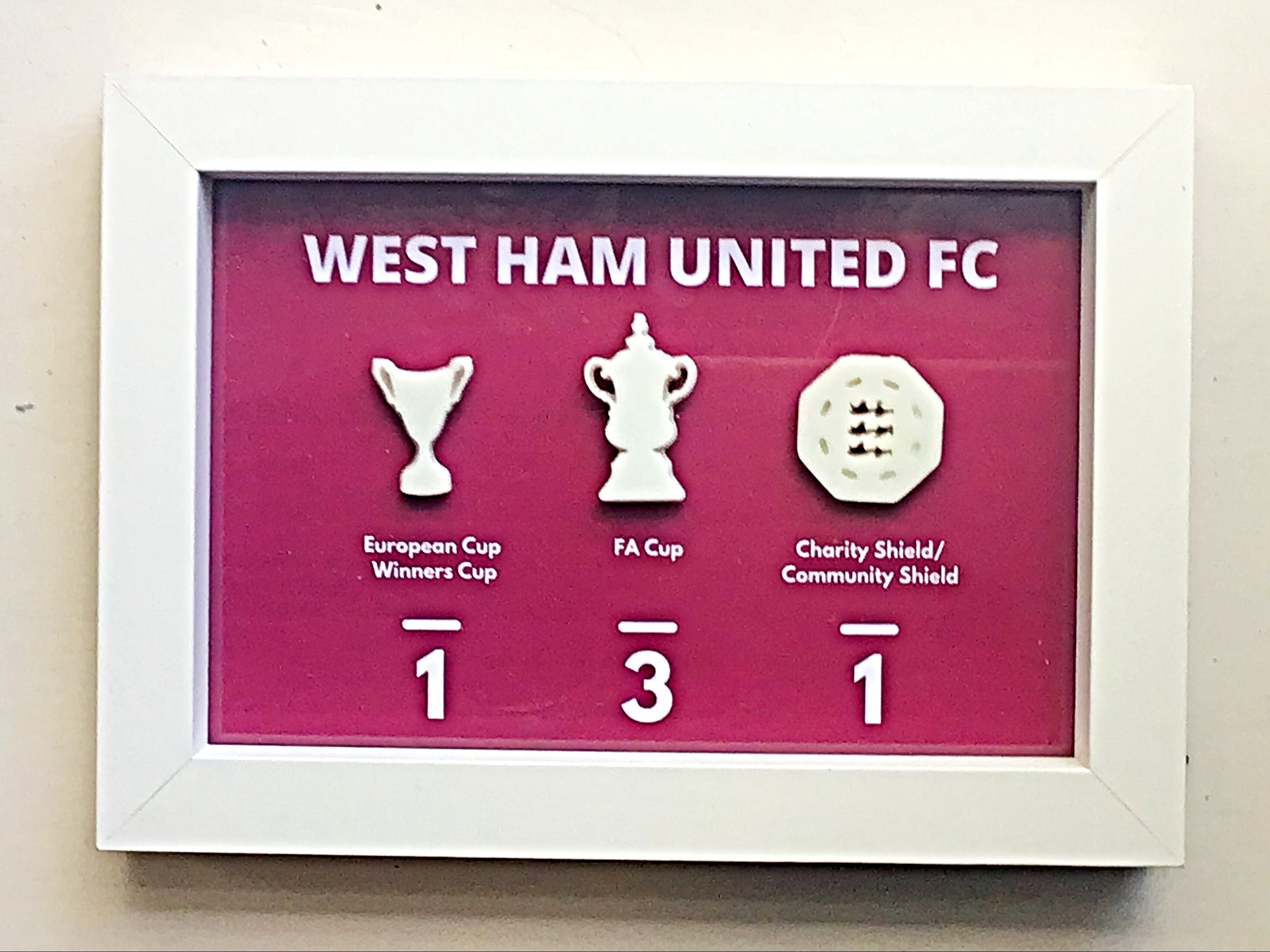 West Ham united Fc hand made gift Etsy