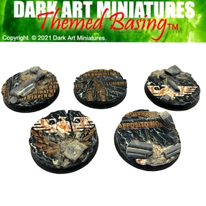 Imperial Palace, round, resin cast, wargaming bases.